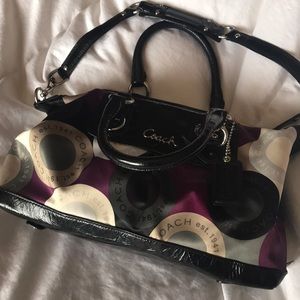 Coach Satin Handbag